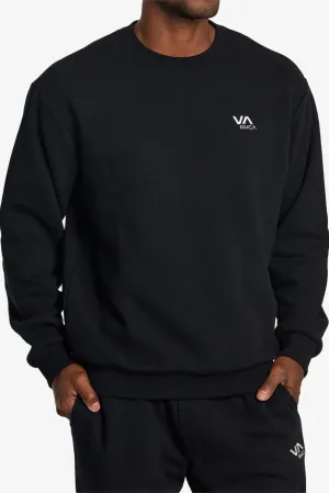 Comfy Comfort Anti Pilling VA Essential Crew Black