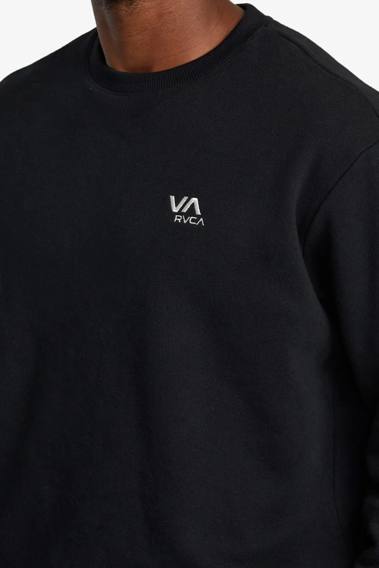 Silk VA Essential Crew Black