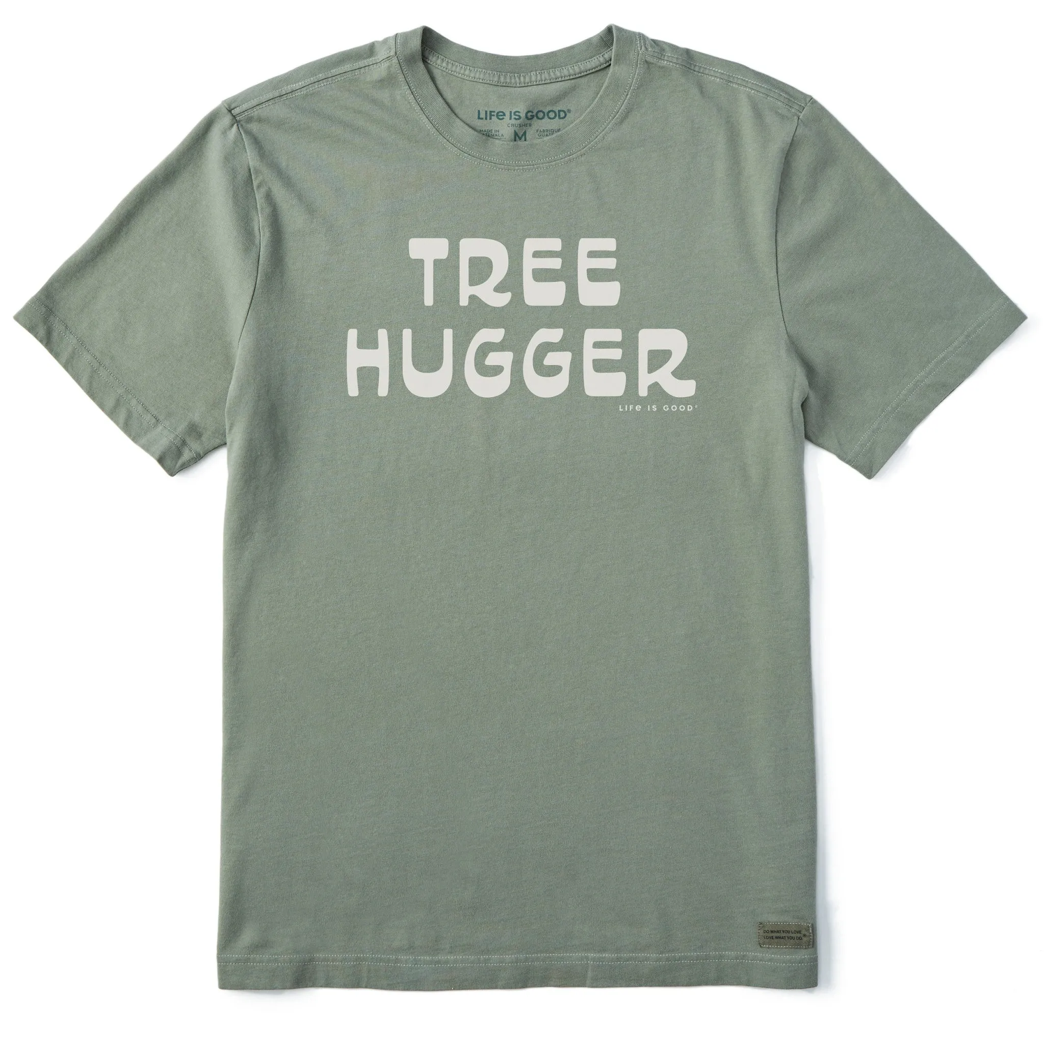 School Uniform Men's Tree Hugger Script Short Sleeve Tee