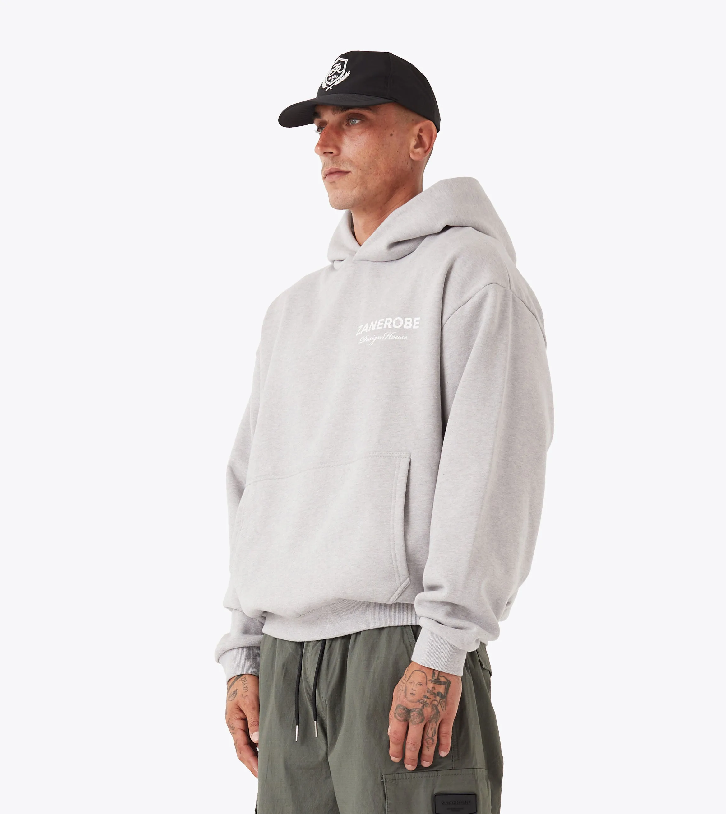 ZDH Box Hood Grey Marle Essential Bold