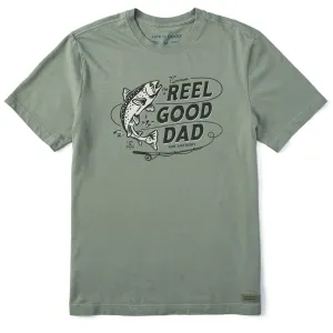 Men's Reel Good Dad Short Sleeve Tee Comfortable And Trendy Chic Look