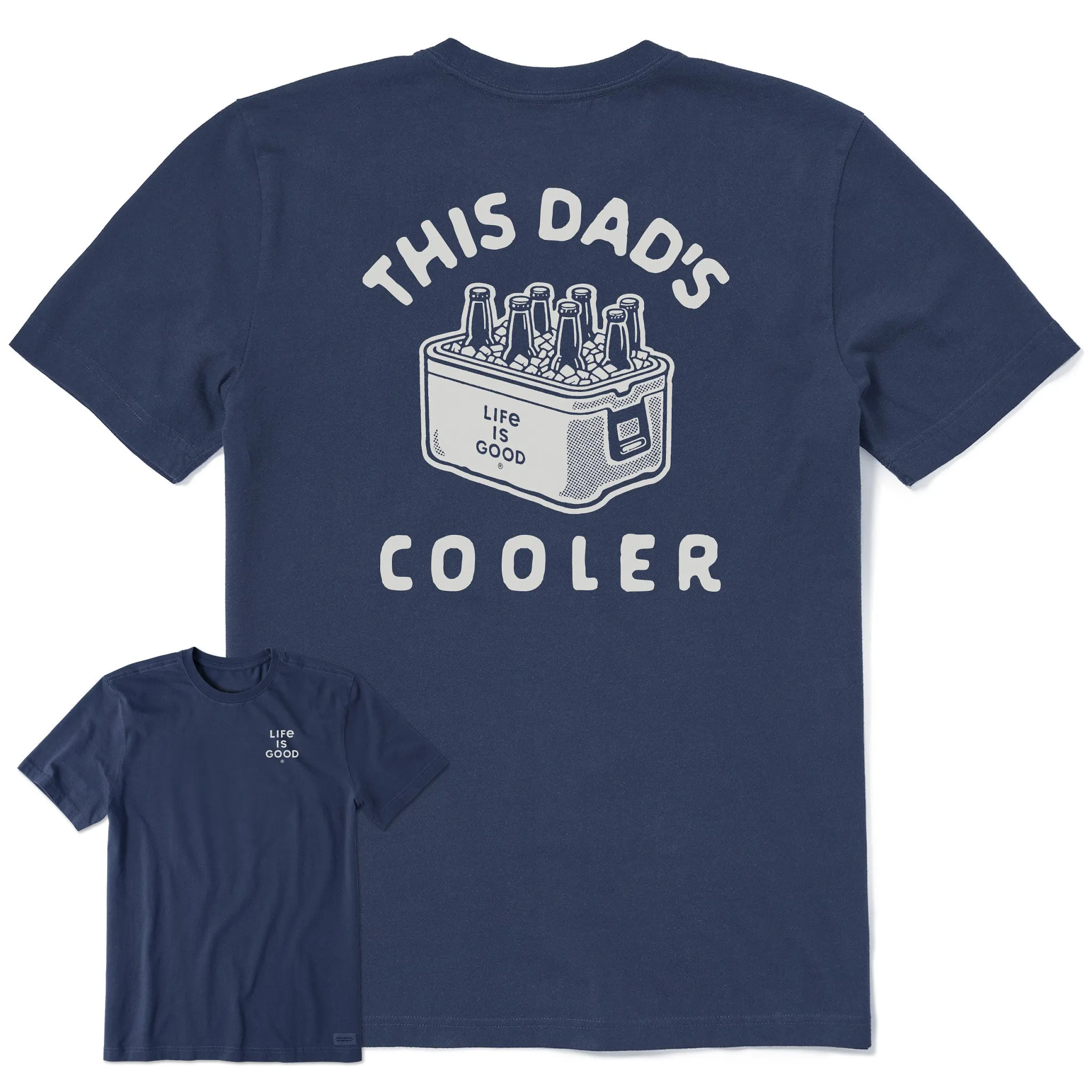 Comfy Layering Men's This Dad's Cooler Short Sleeve Tee