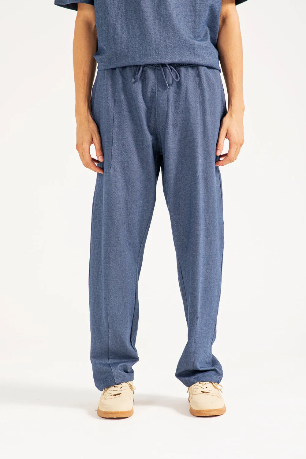 Durable Weave Practical Style BAGGY FIT TROUSER