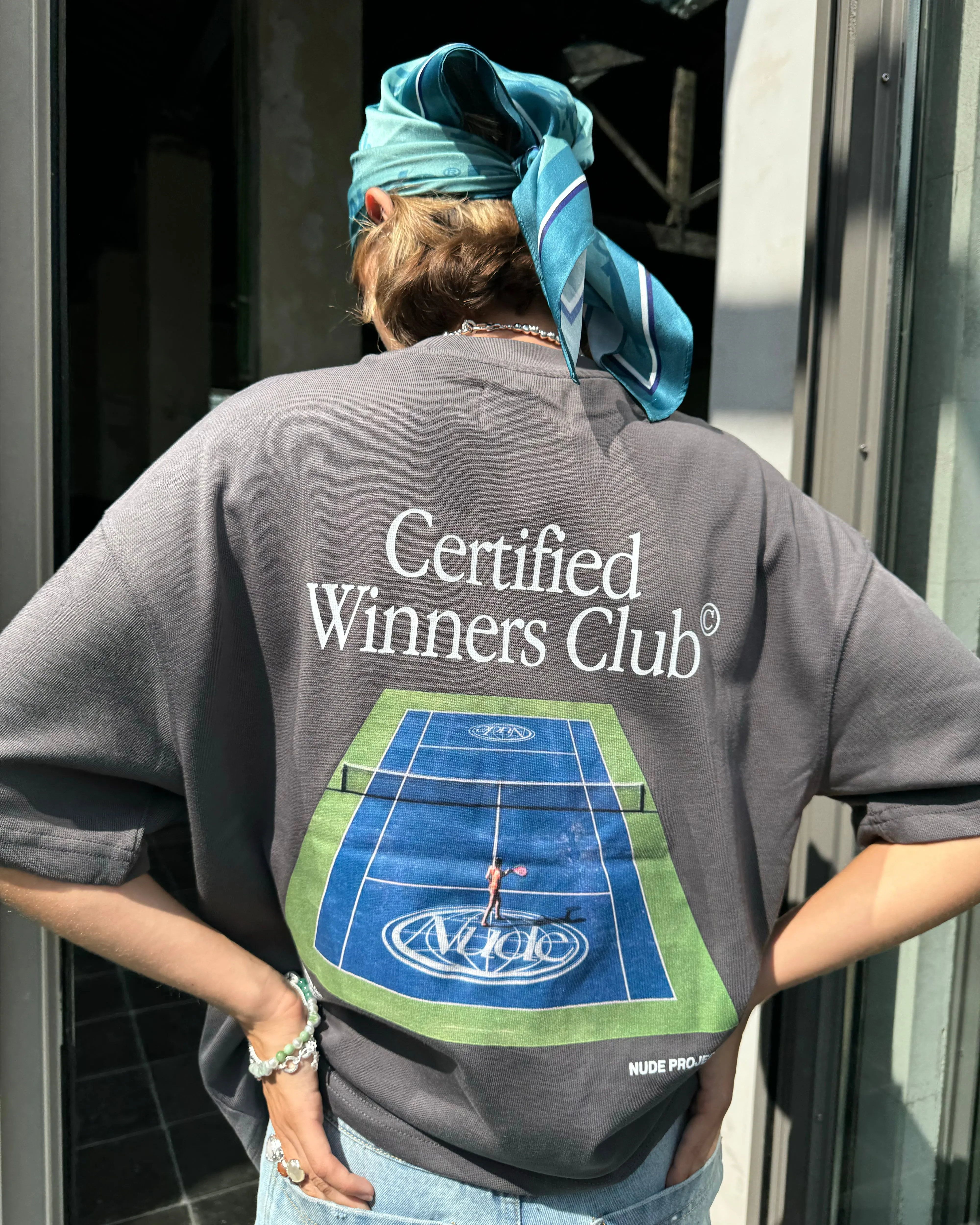 Tennis Tee Ash Smart Layer Beach Wear