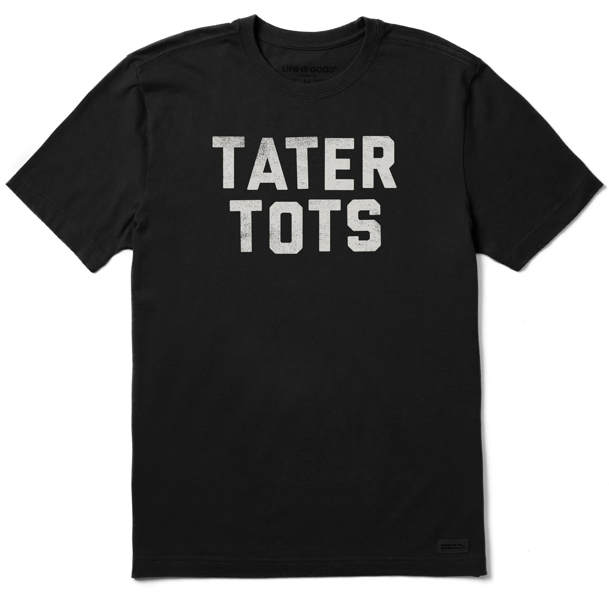 Easy Comfort All-Season Wear Men's Tater Tots Short Sleeve Tee