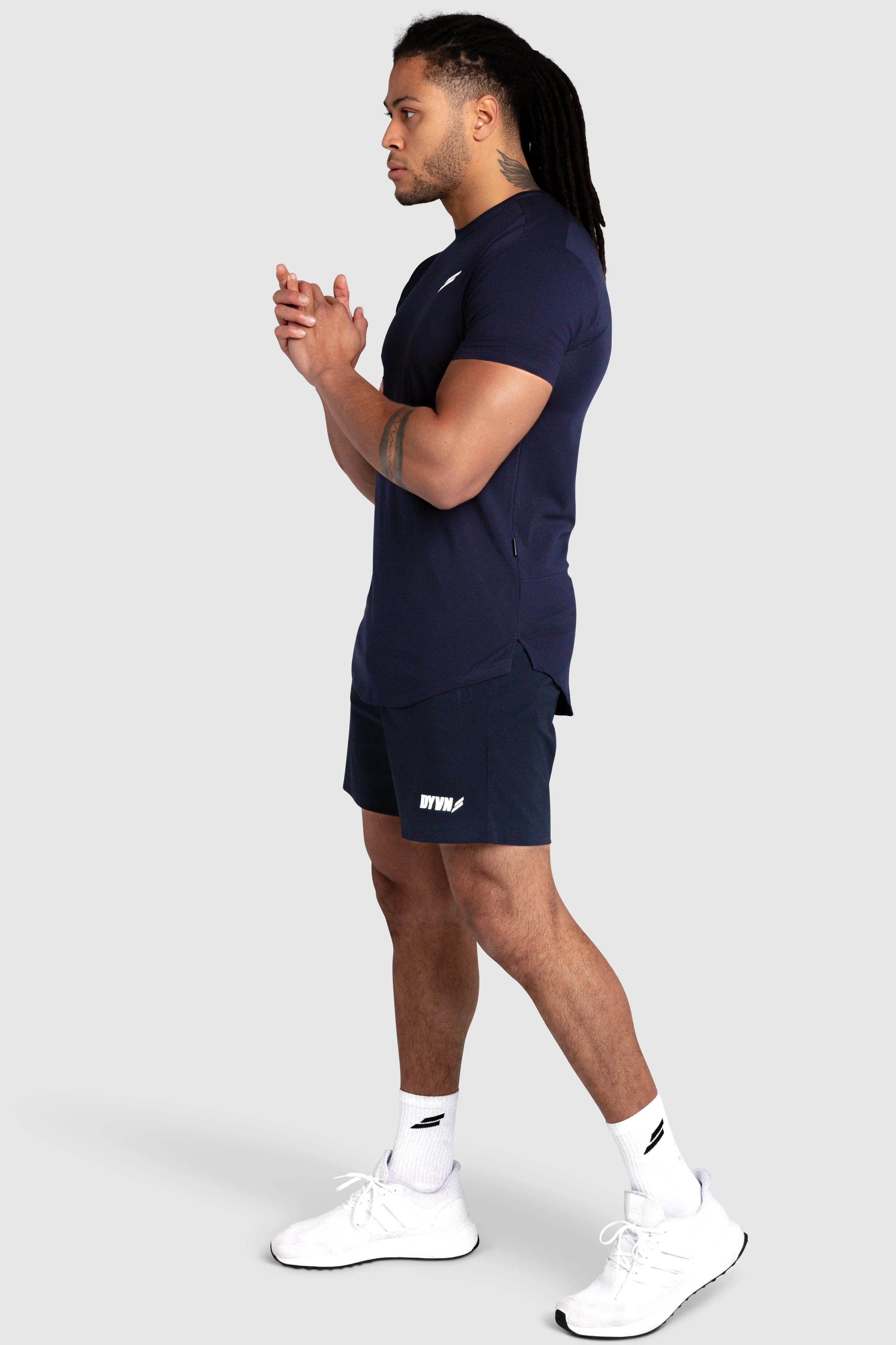 Fit for Everyone Tight Fit Mark Drop Tee V3 - Navy Nightsky
