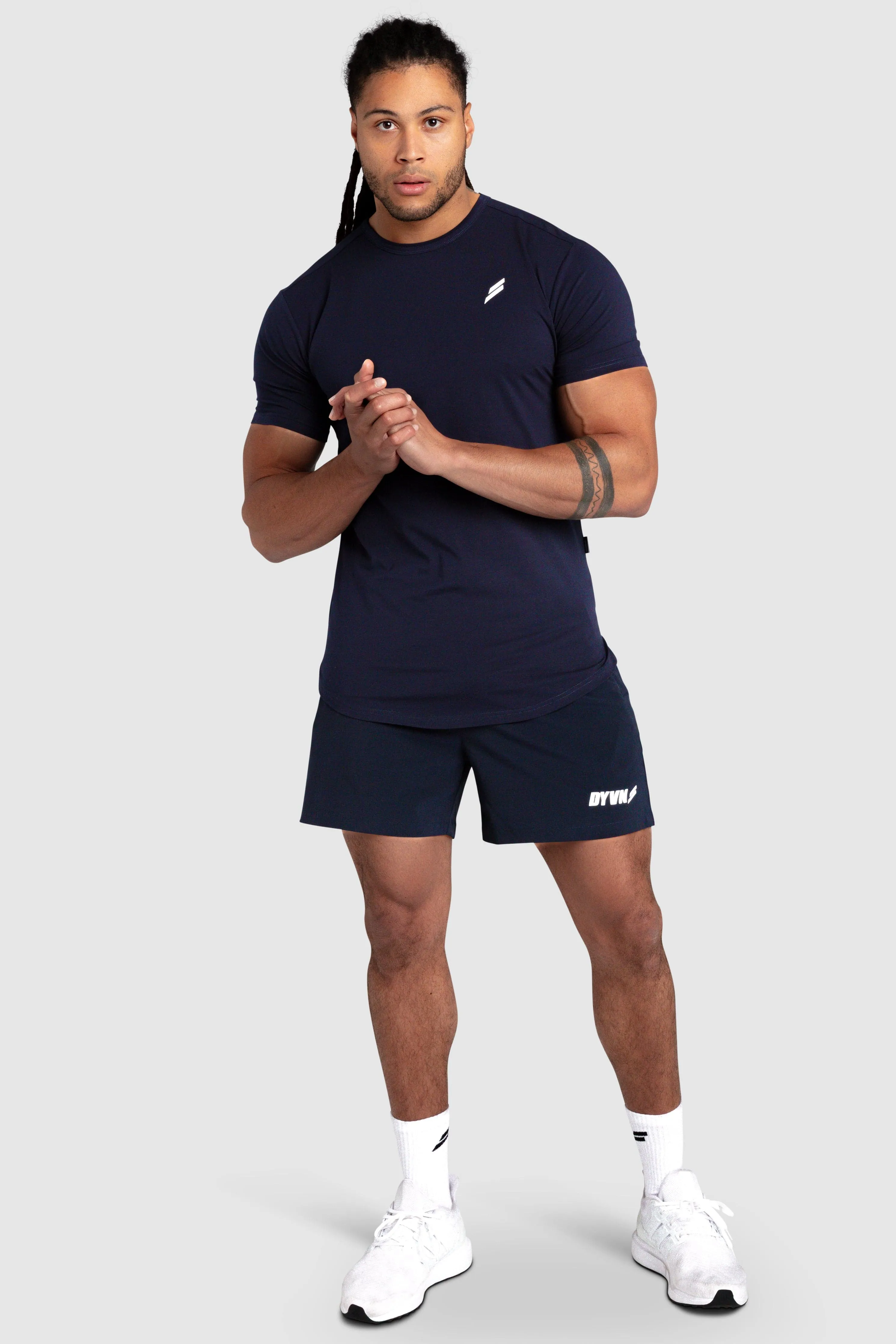 Mark Drop Tee V3 - Navy Nightsky Seamless construction