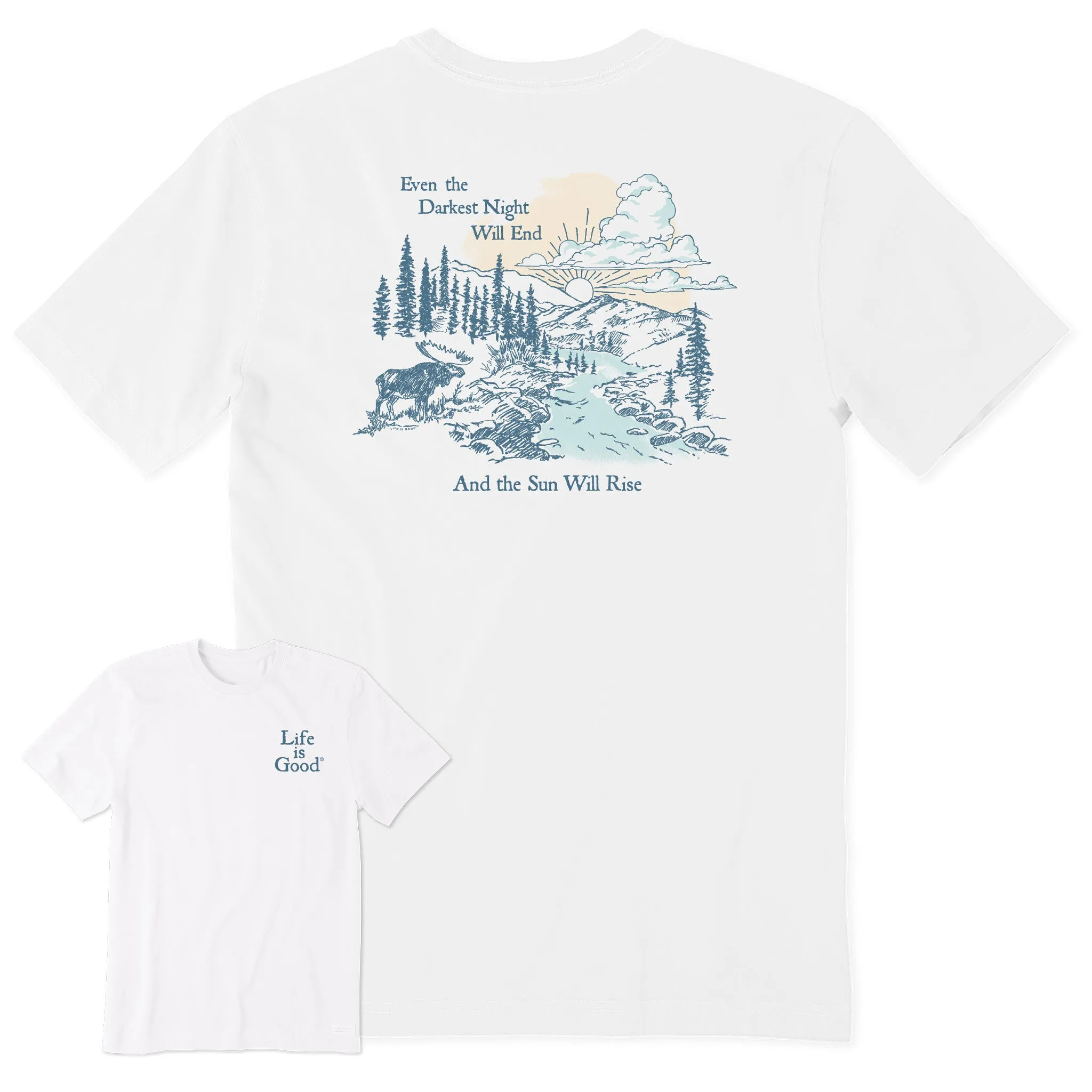 Workout Gear Men's The Sun Will Rise Short Sleeve Tee