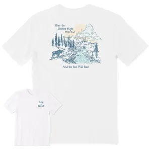 Plus size confidence Fashion-Ready Men's The Sun Will Rise Short Sleeve Tee