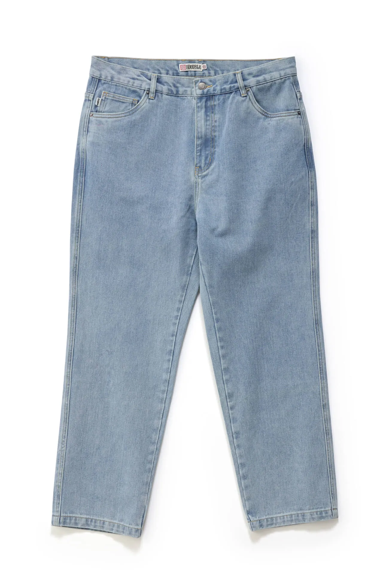 Denim Standard Jean Fade Wash Relaxed Design Style
