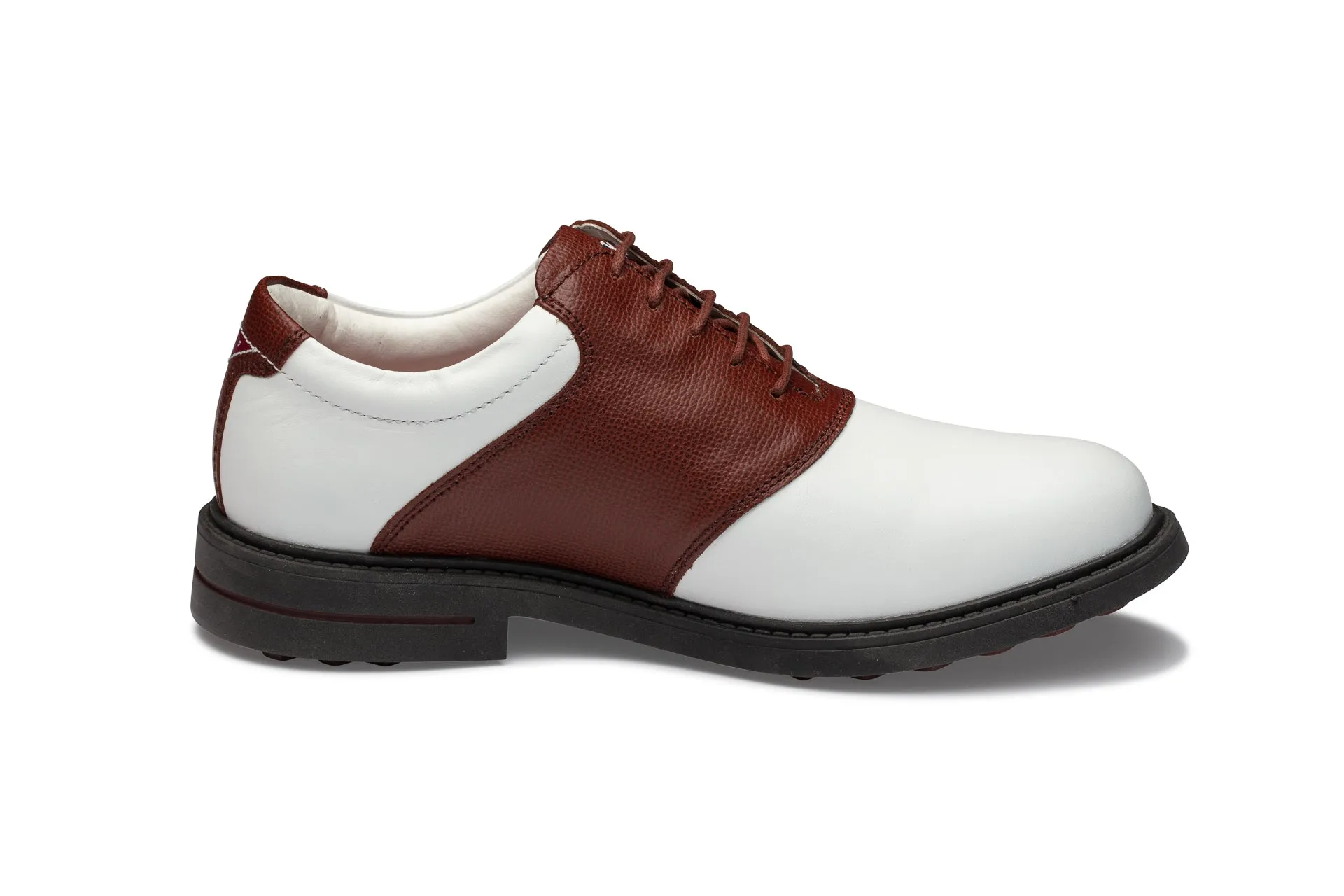 Balanced Walk Pro Response Scottsdale  06  White|Brown Men's Golf Shoes  S006 03