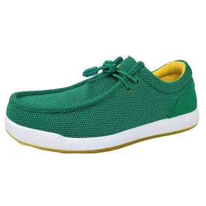 SK??NI Men's Golf Shoe Waterproof- Green/Yellow Performance Boost Premium Fit