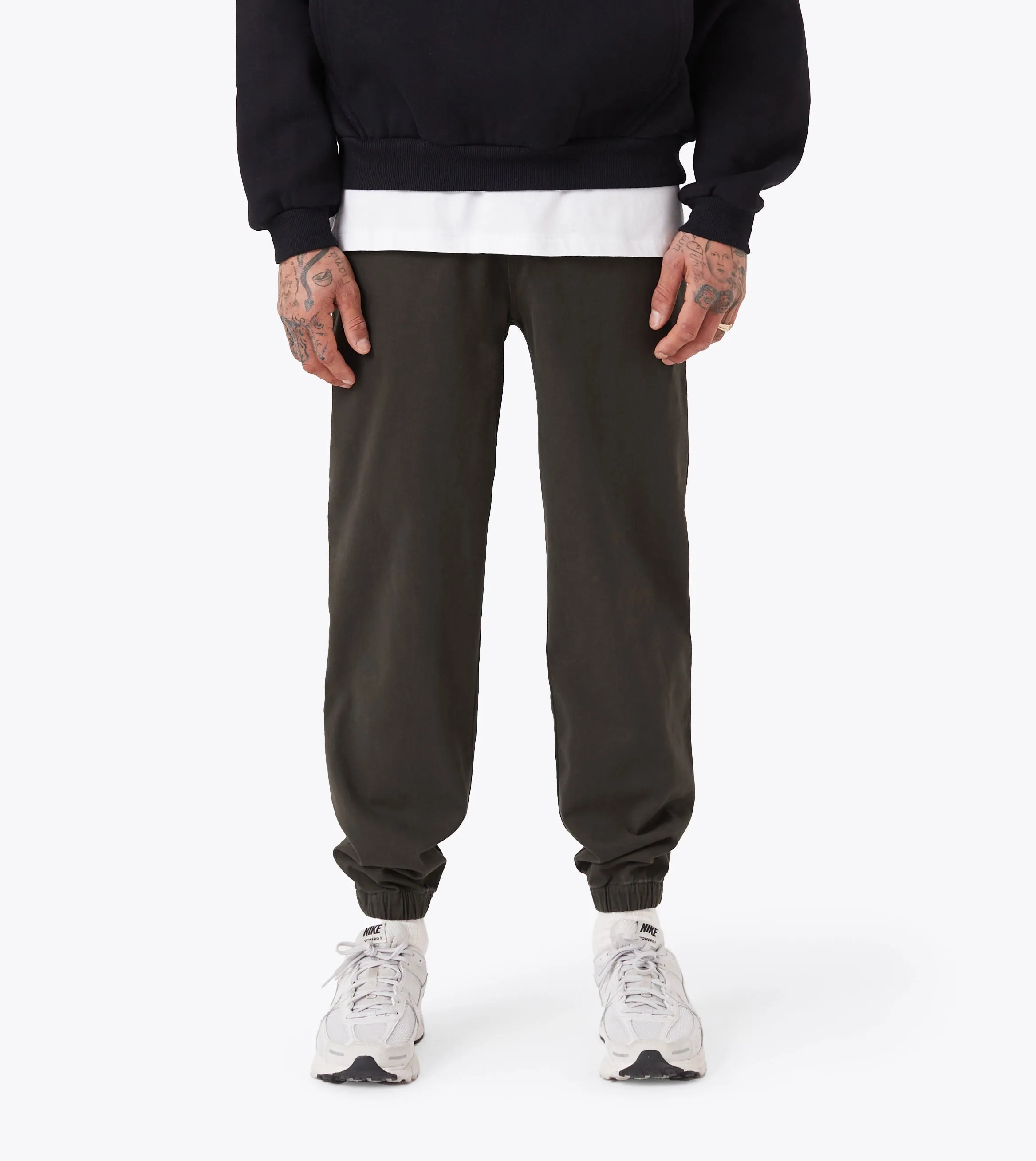 Relaxed Sureshot Jogger Dk Army Neutral Shade Comfort Design