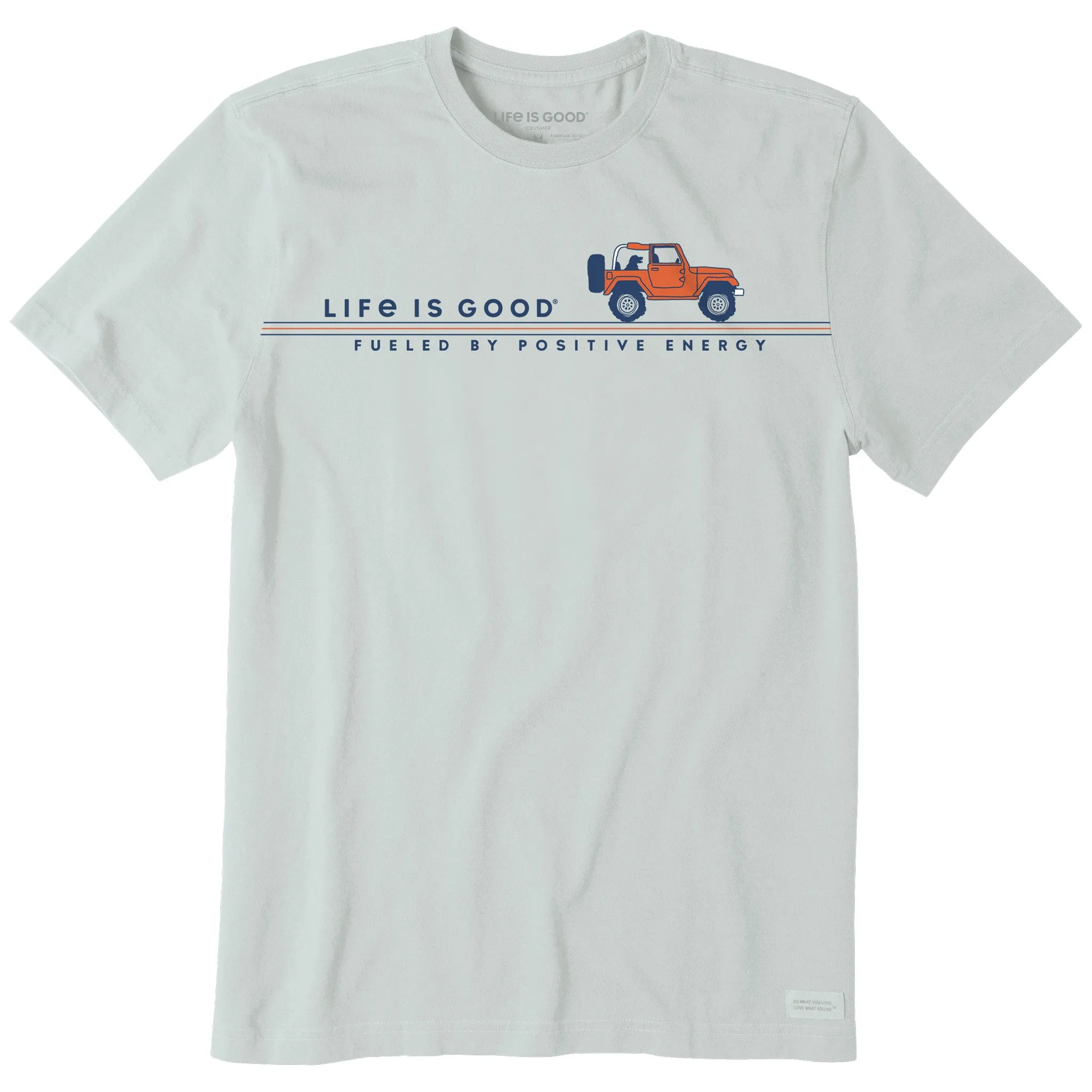 Modern innovation Comfy Top Men's Positive Energy ATV Short Sleeve Crusher-LITE Tee