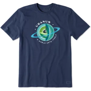 Weekend Outfit Men's Uranus A World Unto Itself Short Sleeve Tee