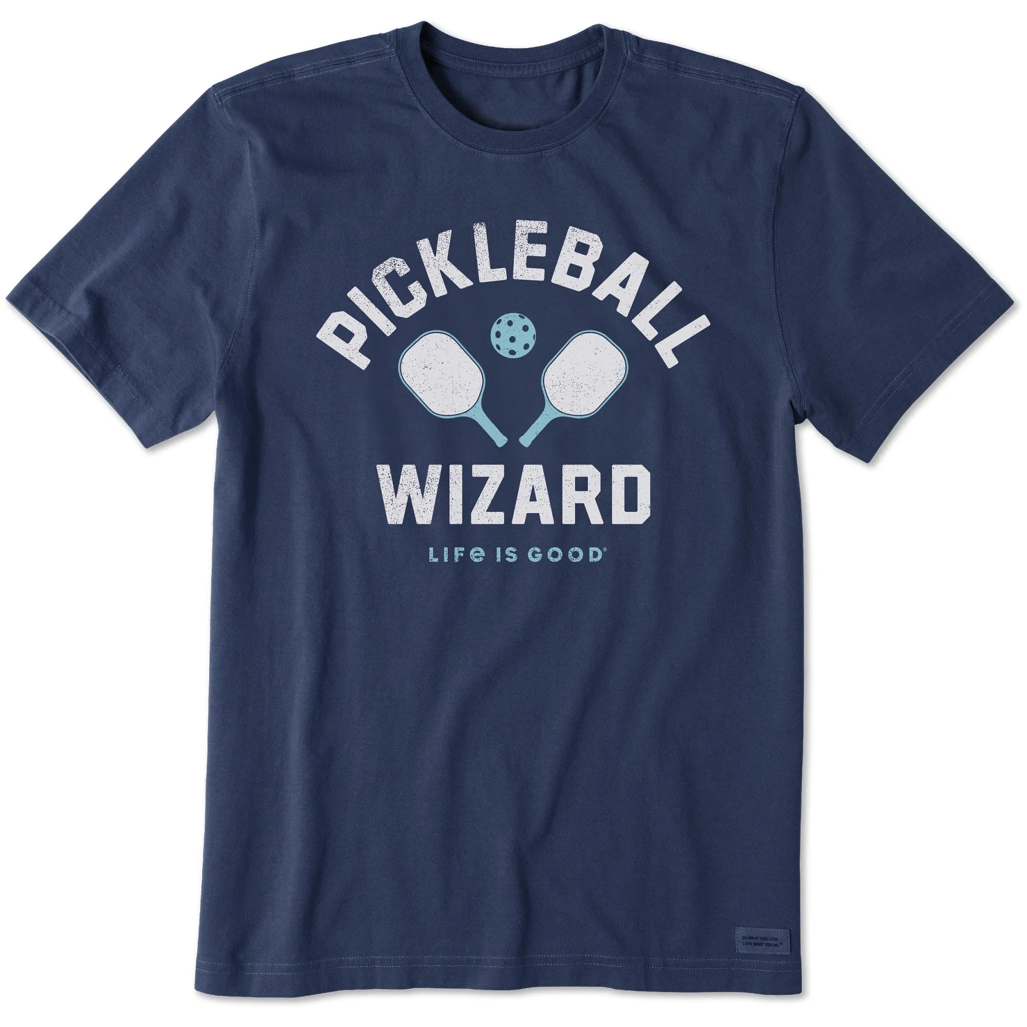 Men's Pickleball Wizard Short Sleeve Crusher Tee Outdoor Essentials