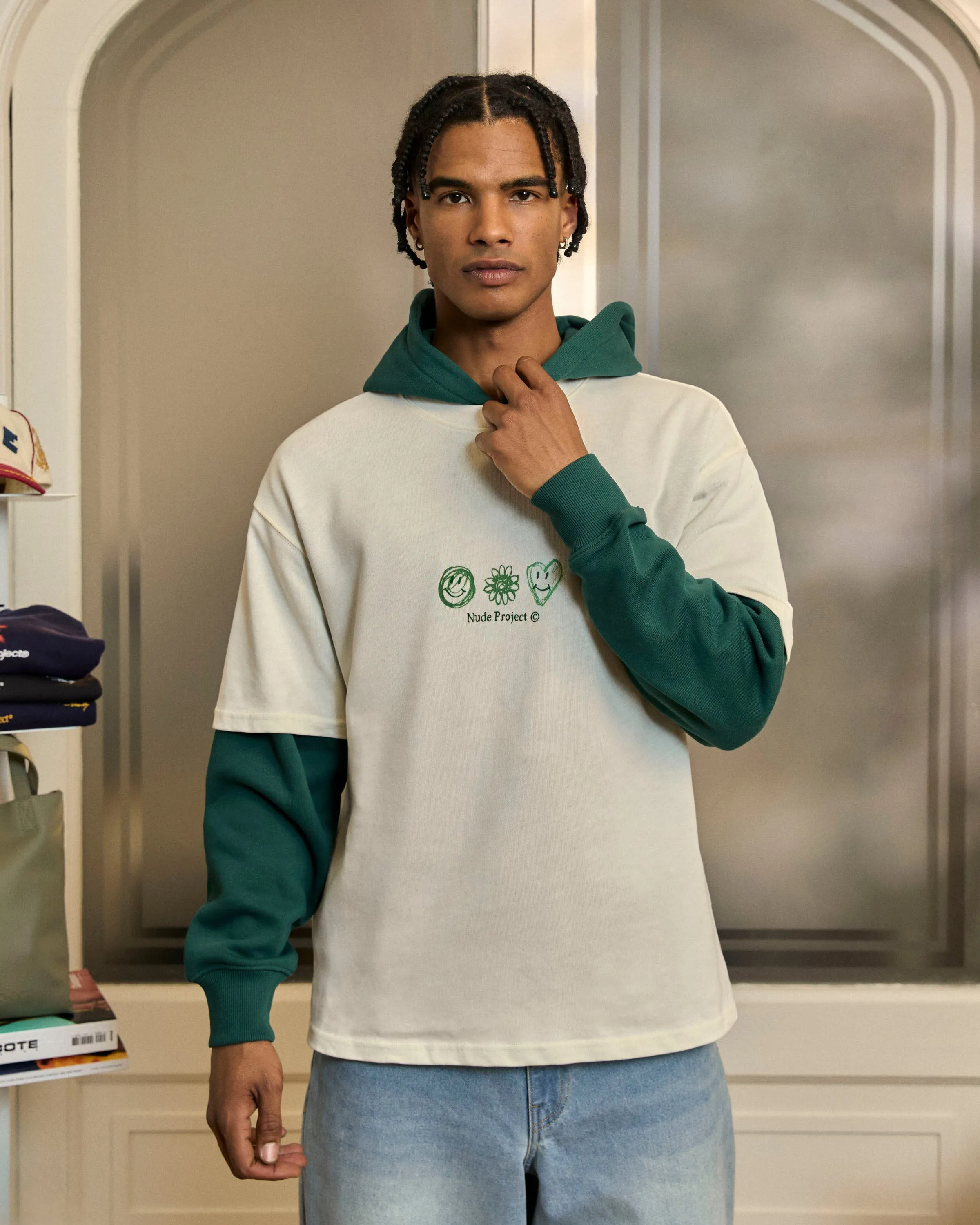 Active Trend Look Jarron Tee Marshmallow