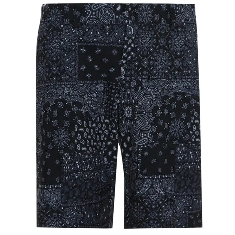 Summer Comfort Handmade Tattoo Golf: Men's Hustler Cool-Stretch Golf Shorts - Black