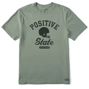 Printed design Men's Positive State Football Short Sleeve Tee