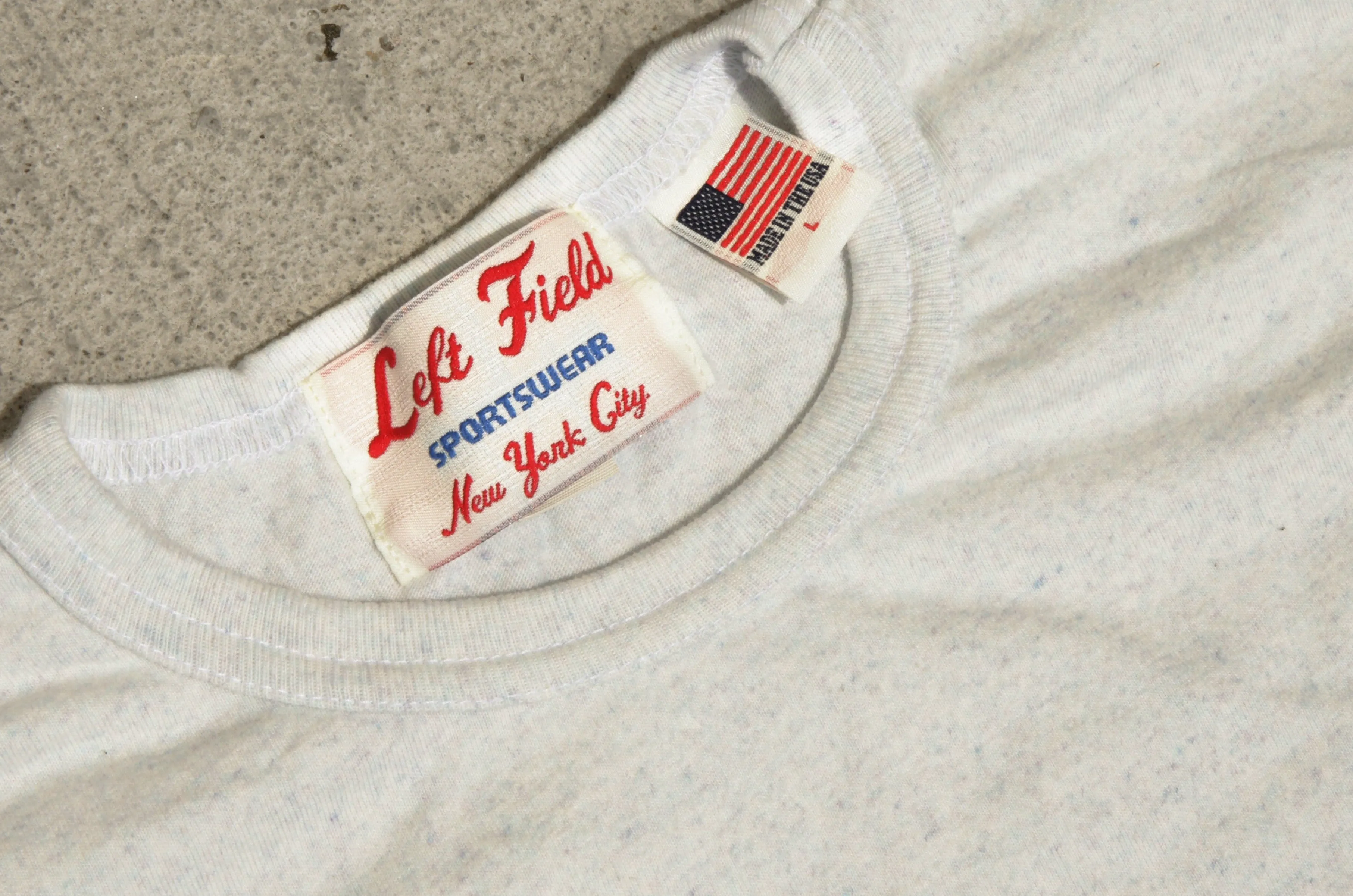 NonChafe Faded Cotton Candy Heather Crew Tee