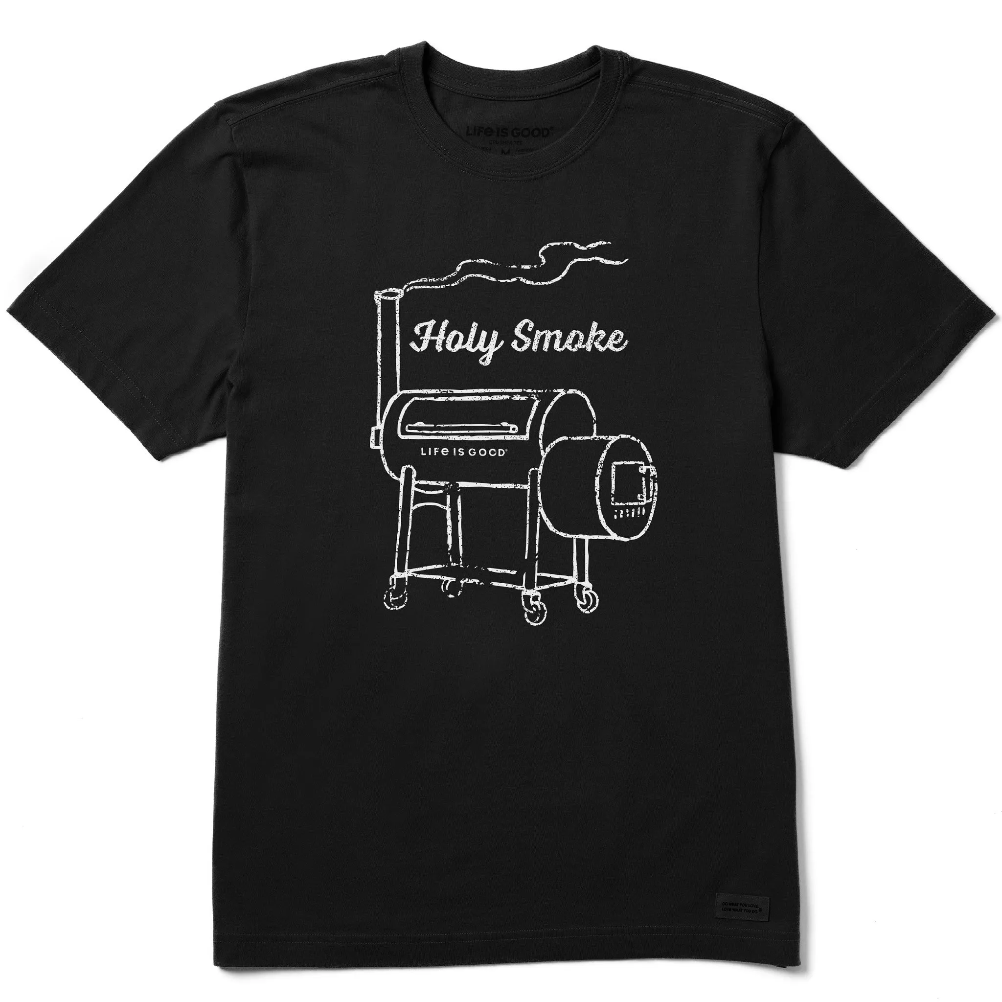 Relaxed Wear Men's Holy Smoke Smoker Short Sleeve Crusher Tee