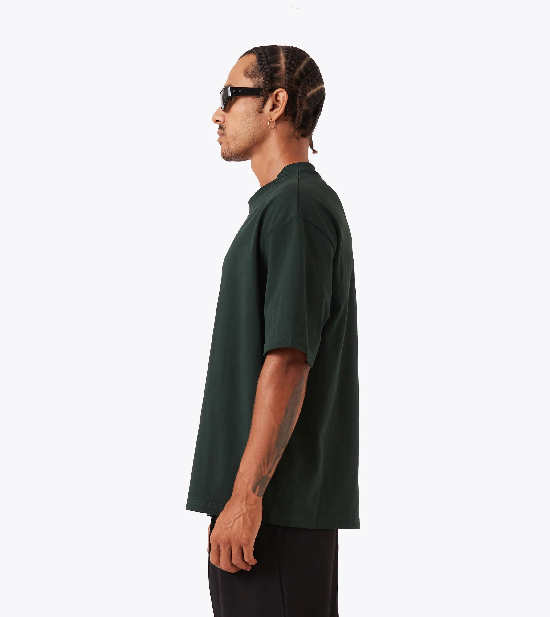 Sleek Fit Flow Tee Forest