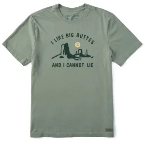 Buttery Soft Fabric Men's I Like Big Buttes Short Sleeve Tee