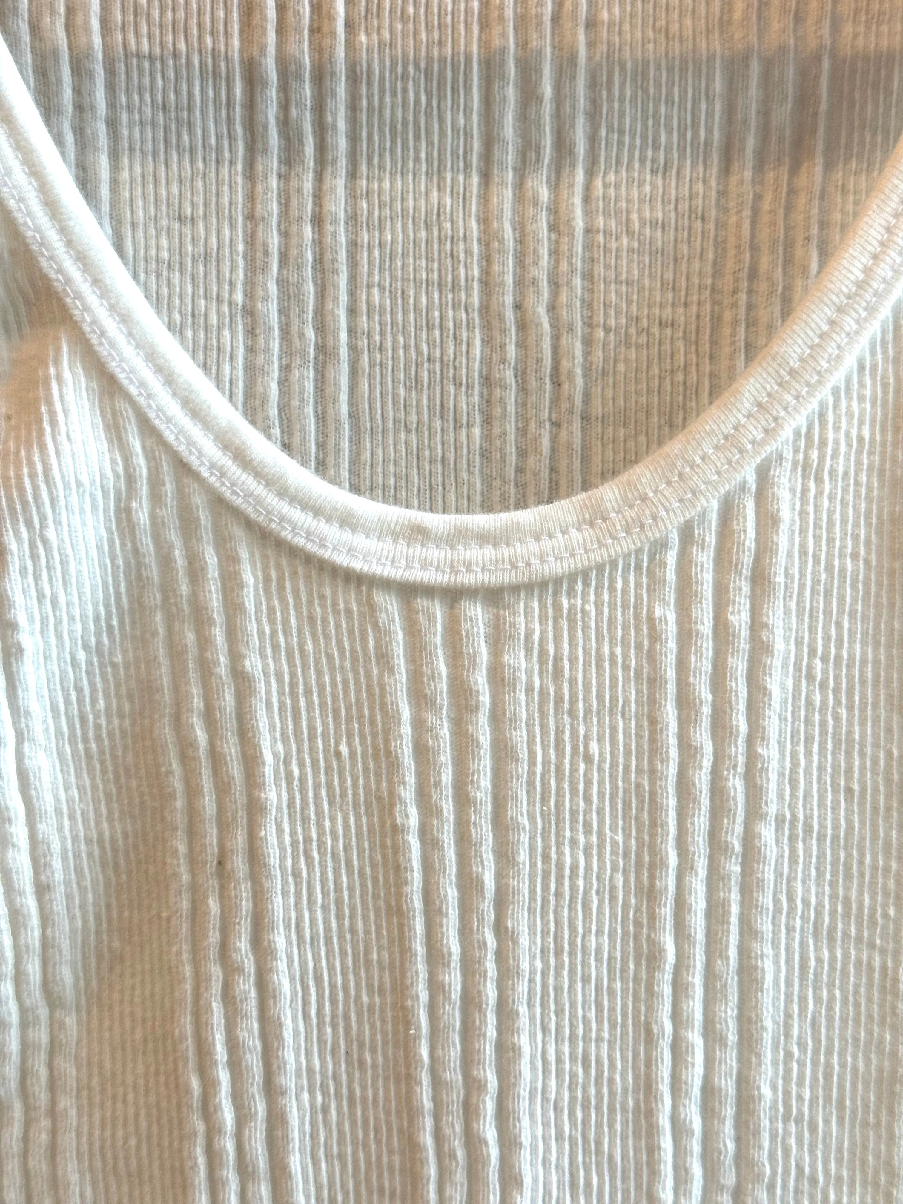 Wakayama Japanese Drop Needle Tank Top EcoFriendly Material