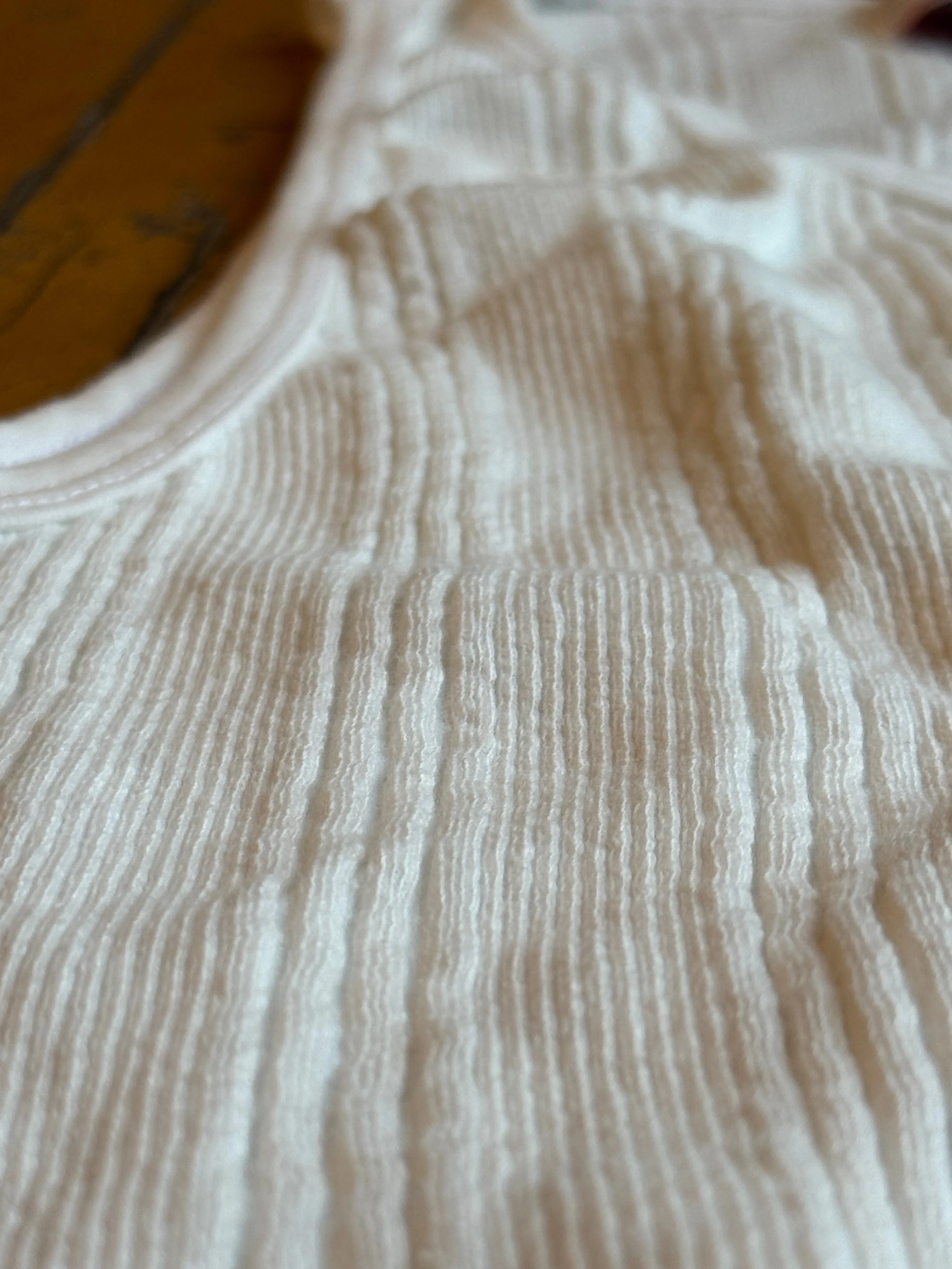 Magnetic Closure Wakayama Japanese Drop Needle Tank Top