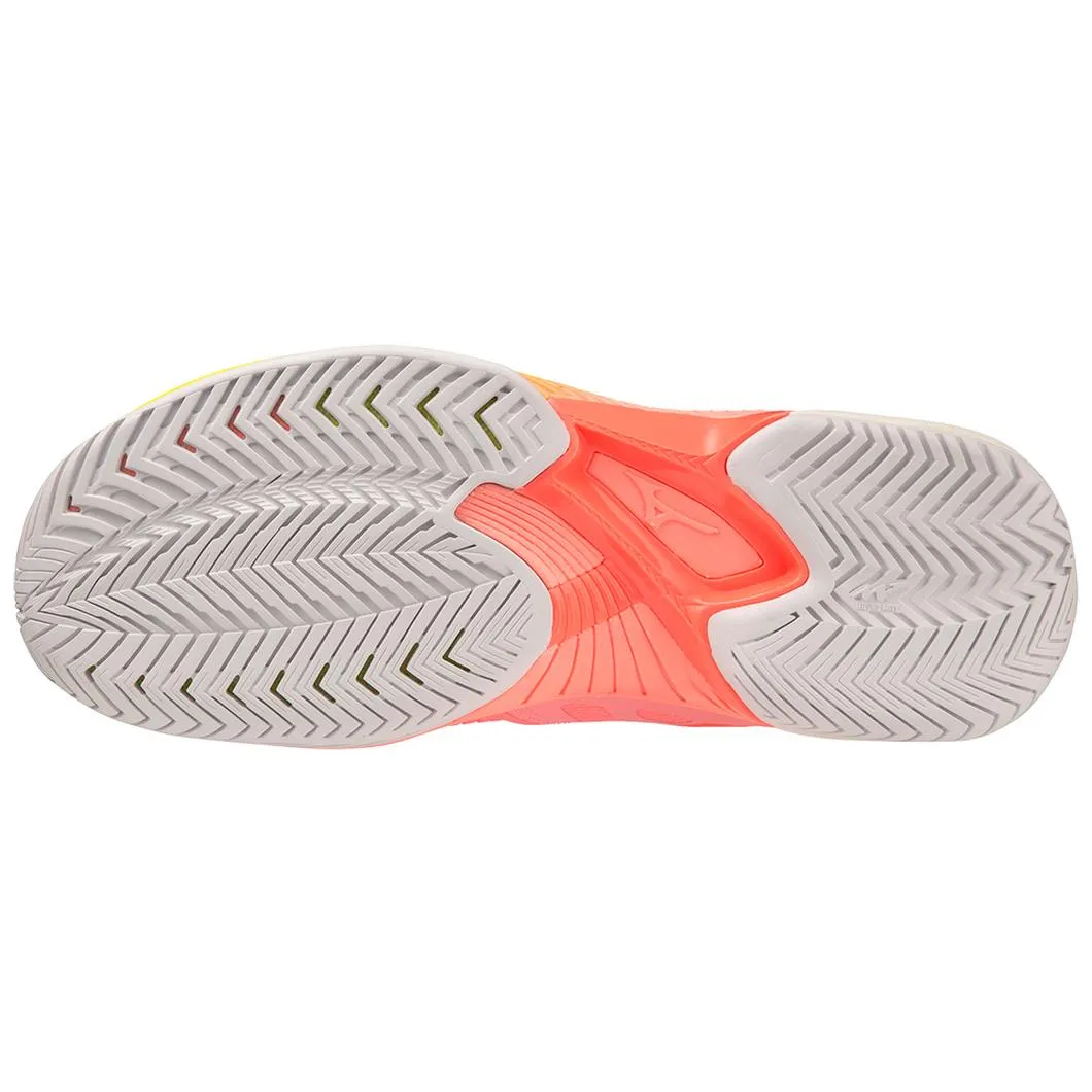 Mizuno Wave Exceed Tour 5 AC Ladies Court Shoes [Candy Coral/Snow White] Defend Core Adventure