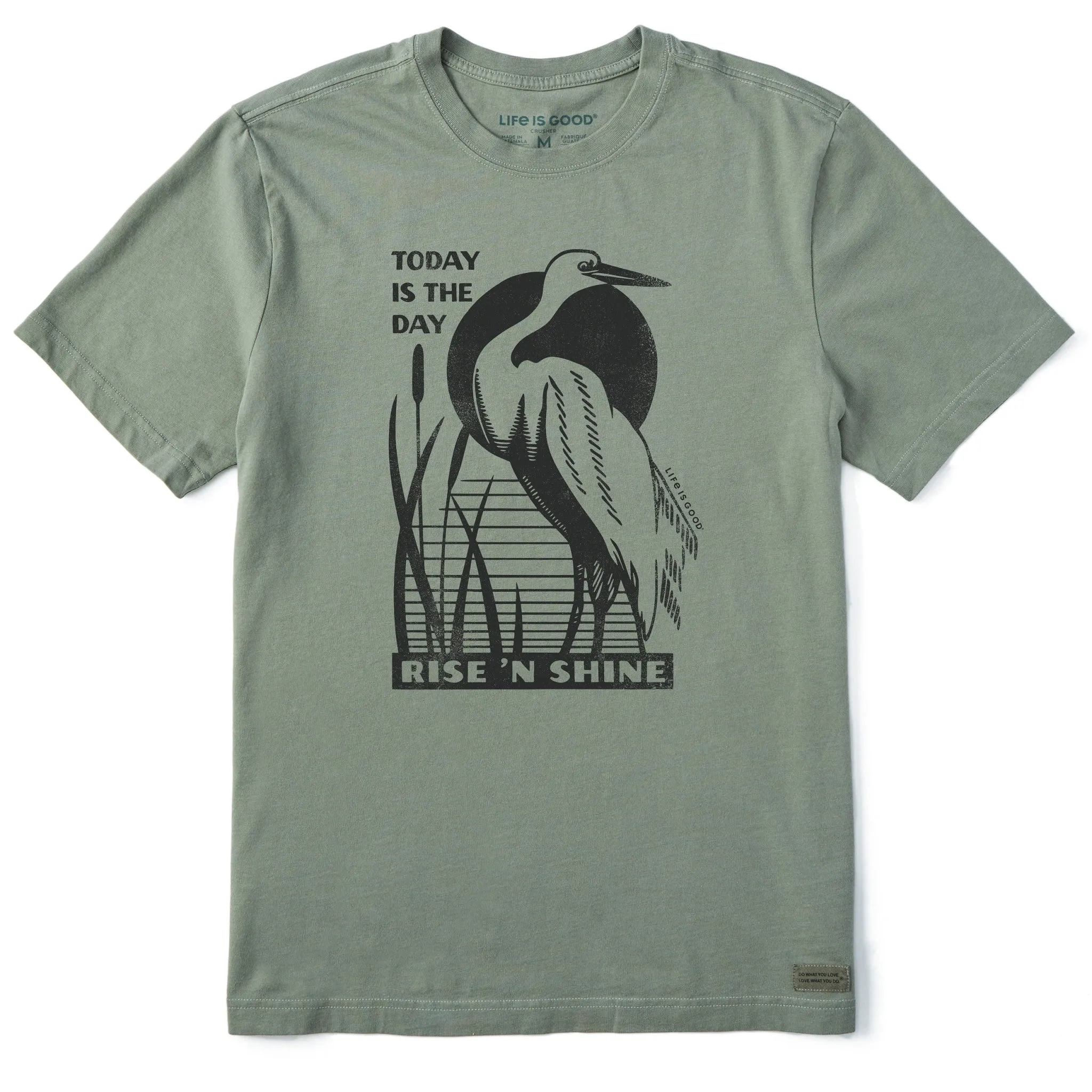 Linen blend Men's Rise n Shine Short Sleeve Tee