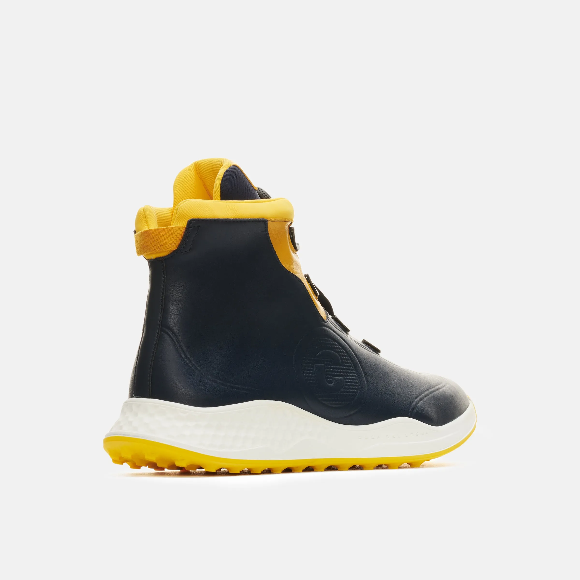 Bologna - Navy/Yellow quick dry