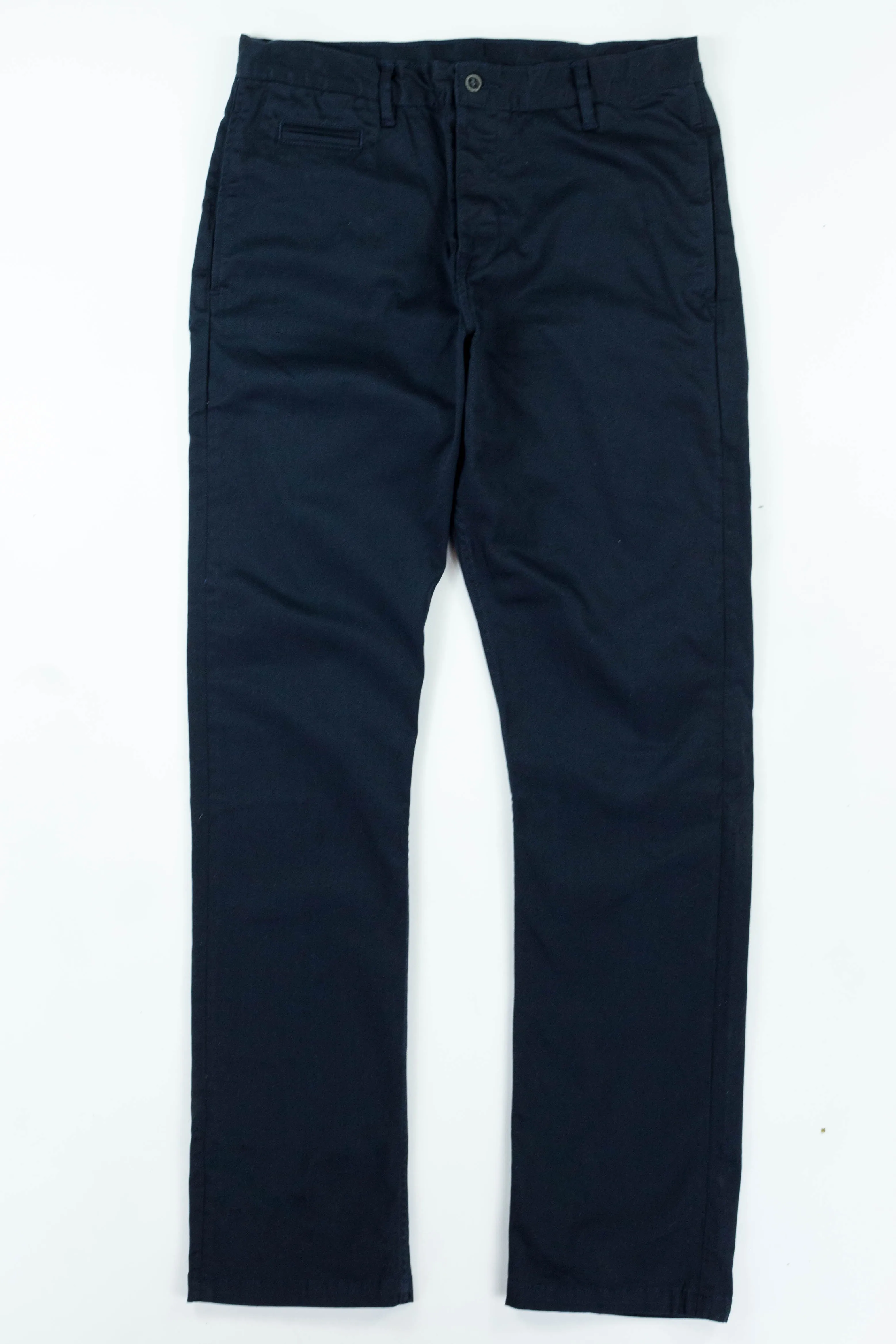 Wear Resistant Fabric Chilly Layering Coal Miner Navy 9 oz Japanese stretch sateen twill