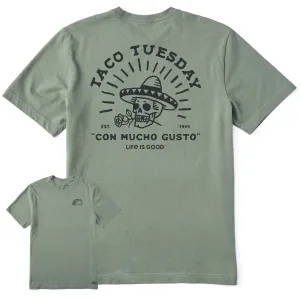 Roomy Waist Men's Taco Tuesday Short Sleeve Tee