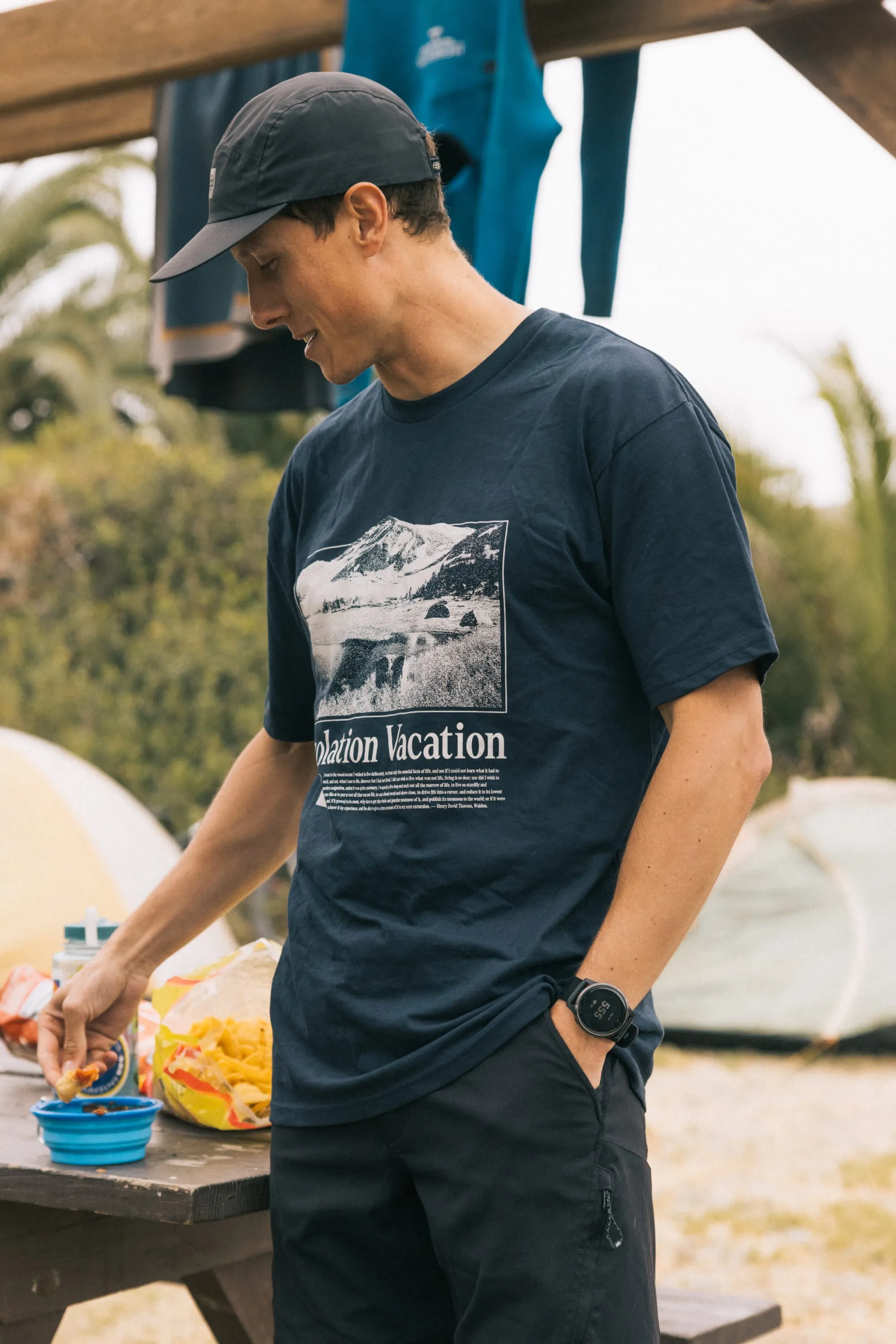 Casual and cool 686 Desolation Vacation Authentic S/S Tee