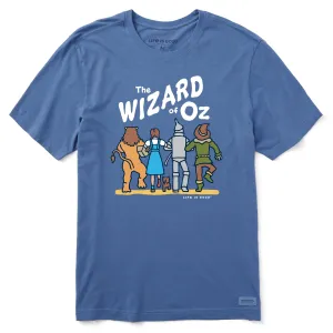 Men's Wizard of Oz Crew Short Sleeve Tee Relax Fit Design UltraSoftBrushedInterior