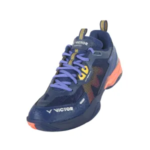 Long Commute Victor S82TD Court Shoe [Medieval Blue/Neon Orange]
