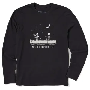 Men's Skeleton Crew Long Sleeve Crusher Tee Smooth Seam Technology