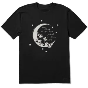 Sporty Appeal AntiPilling Treatment Men's Willie Fill Your Heart Moon Short Sleeve Tee