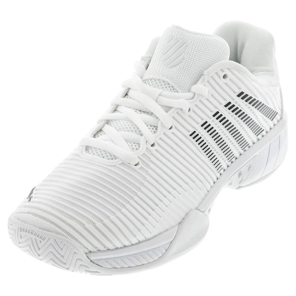 Soft Mesh Lite MasterX K-Swiss Hypercourt Express 2 Women's Tennis Shoes [White/Black]