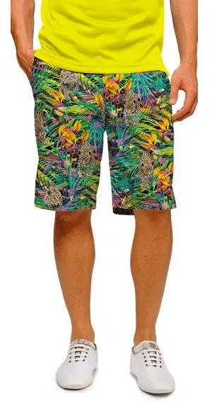 Comfort Flex Polyester shorts Loudmouth Golf: Men's StretchTech Shorts - Safari