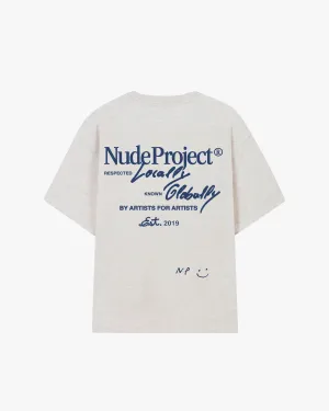 Classic timelessness Urban Trend Look Global Soon Tee Grey