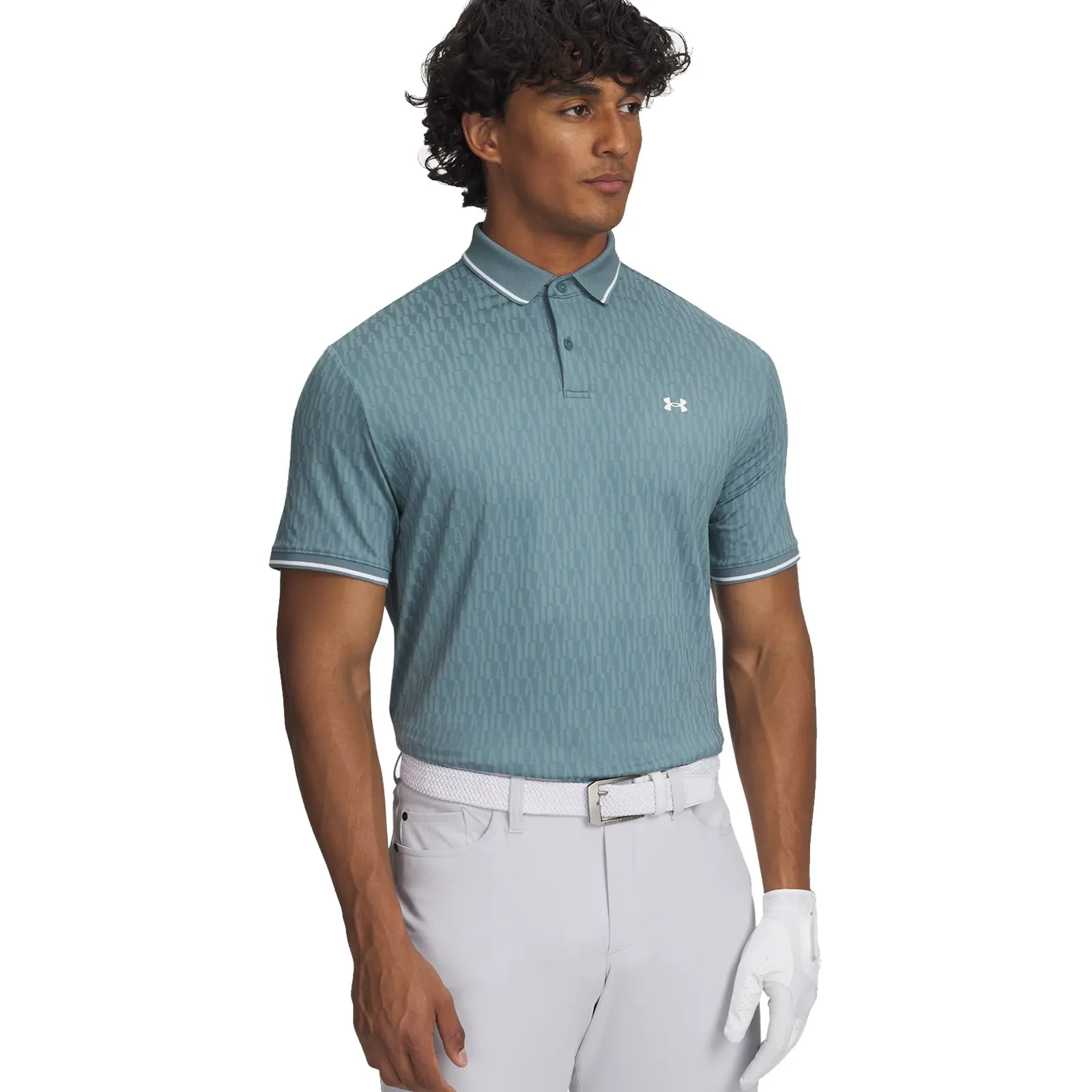 Sustainable Production Certification Under Armour Mens Drive Sport Jacquard Polo Shirt