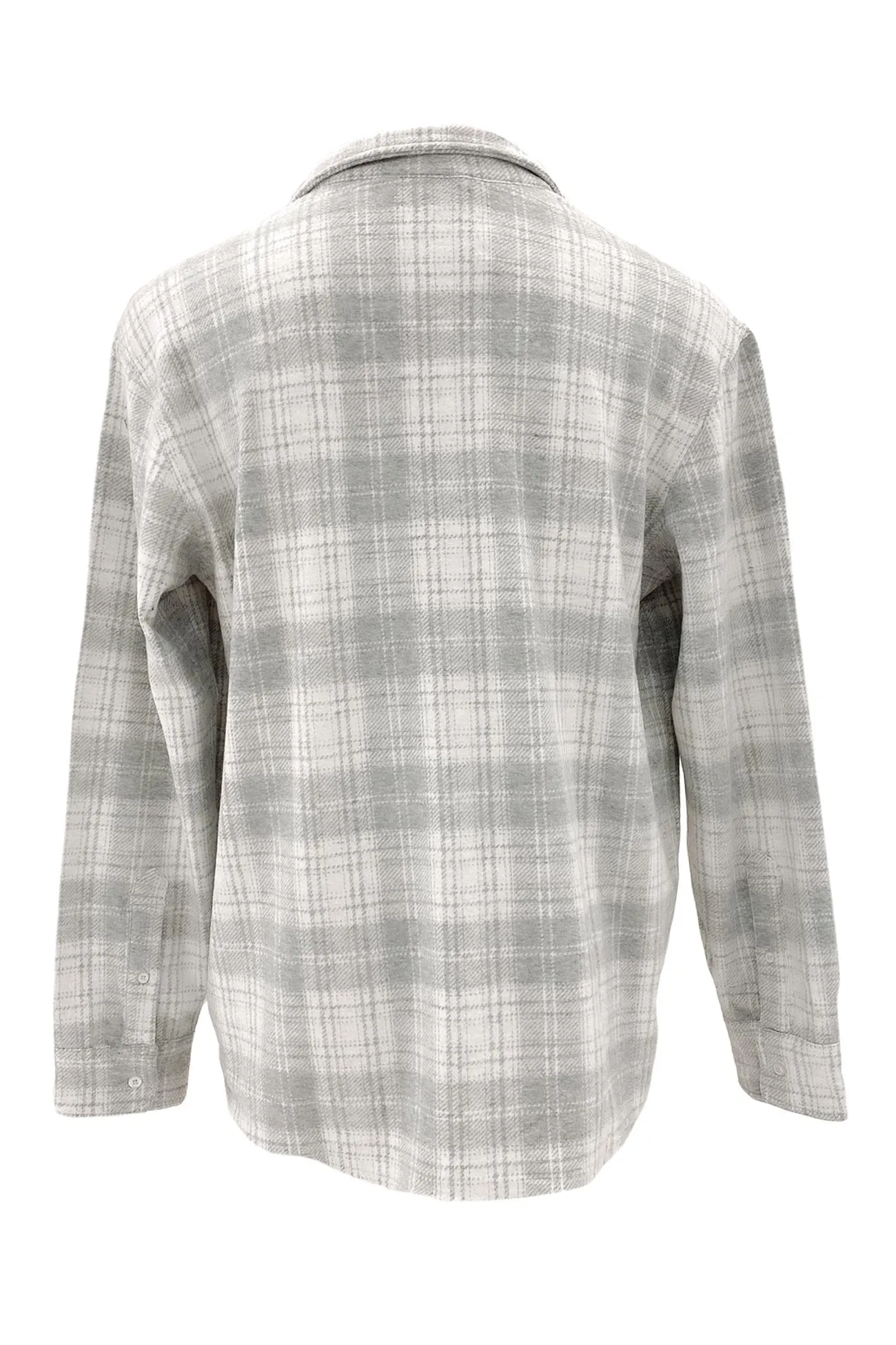 Simmer Check Shirt Grey Sweat Absorbent