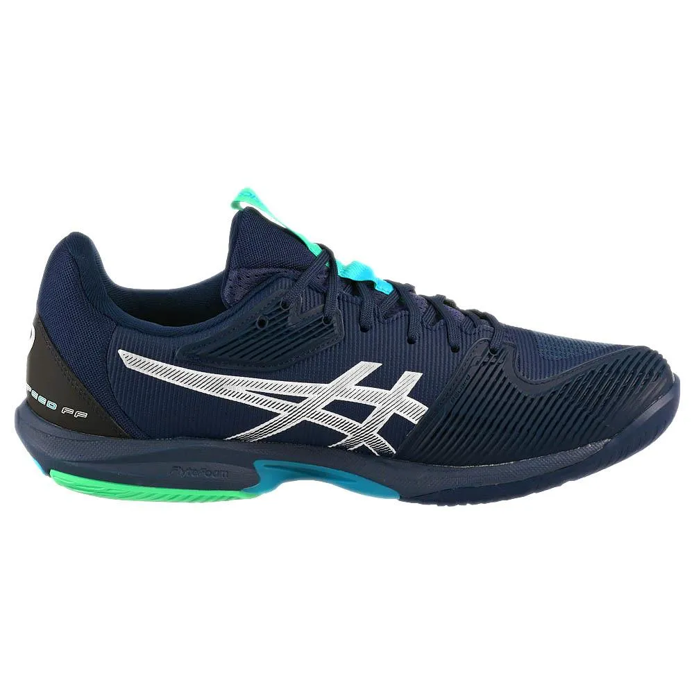 Smooth Sling Asics Men's Solution Speed FF 3 - Blue Expanse/White
