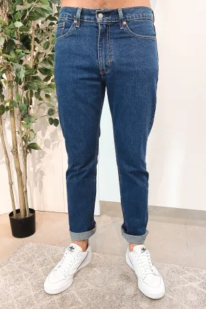 511 Slim Jean Dark Stonewash Anti Static Material Blend Fashionable Look