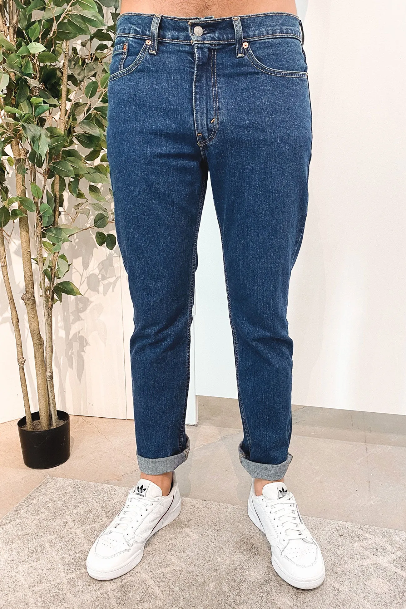 511 Slim Jean Dark Stonewash Relaxed Mood