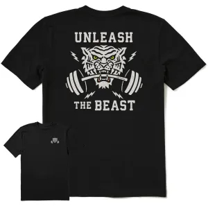 Non-toxic Active Design Wear Men's Unleash the Beast Short Sleeve Crusher Tee