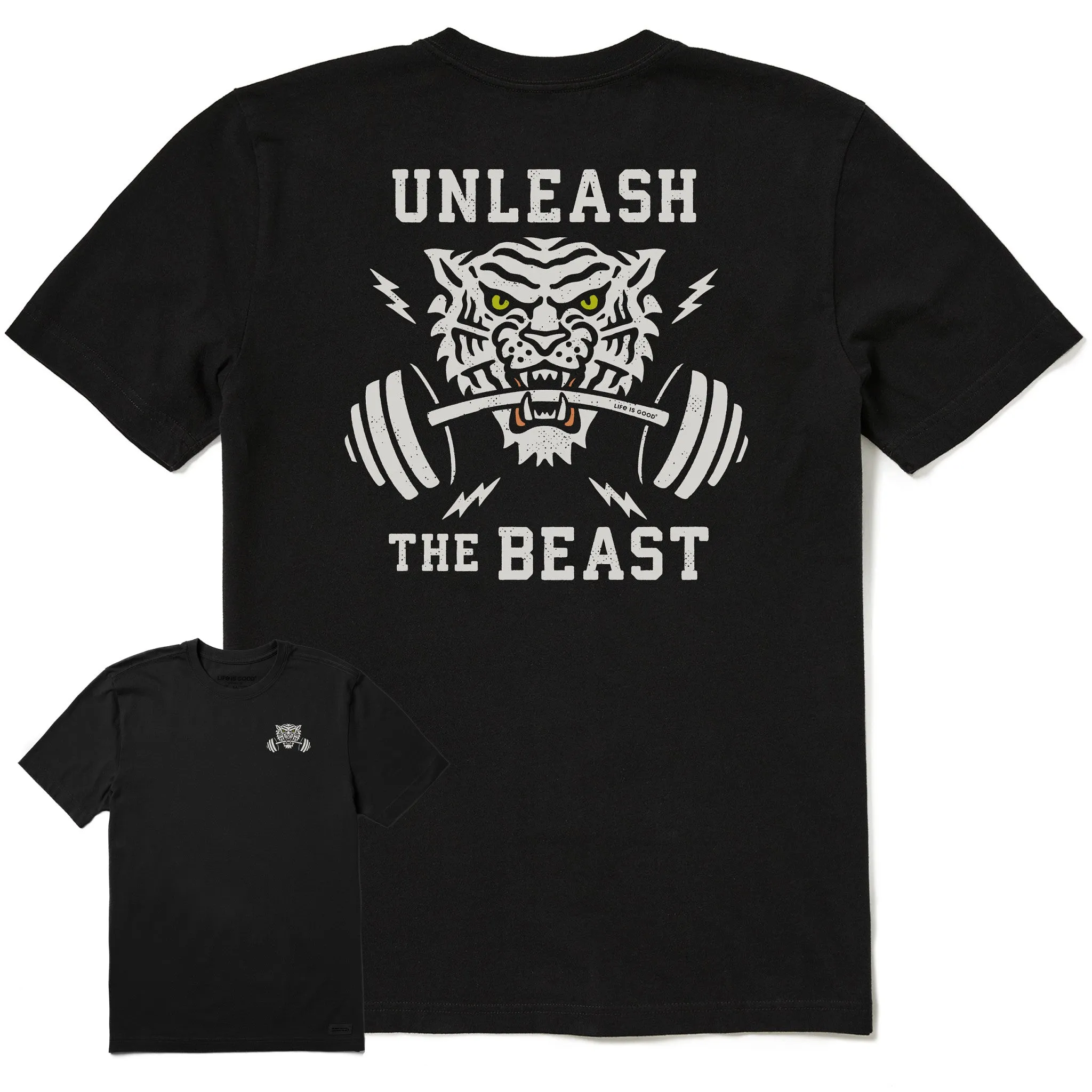 timeless Men's Unleash the Beast Short Sleeve Crusher Tee