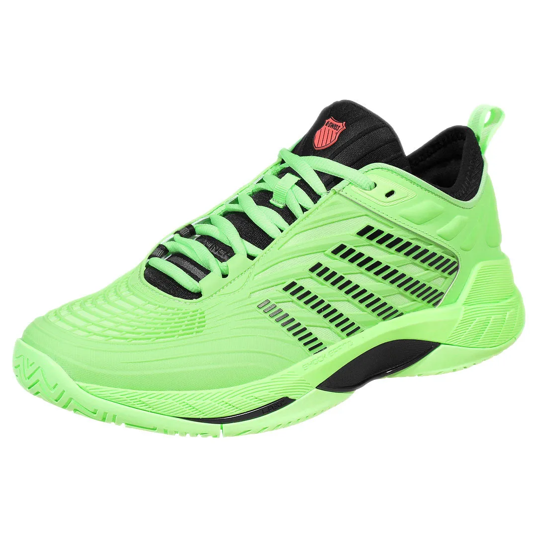 Durable Sole K-Swiss Men's Hypercourt Supreme 2 - Soft Neon Green/Black